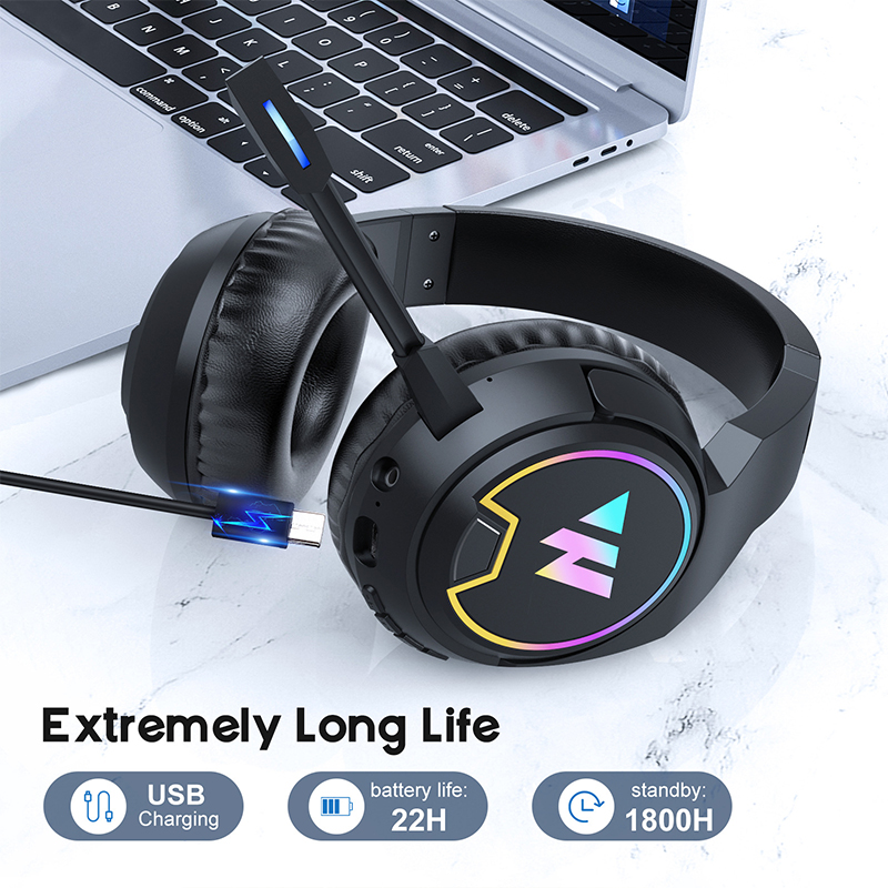 WINTORY W1 Wireless Bluetooth Gaming Headset Low Latency 7.1 Surround