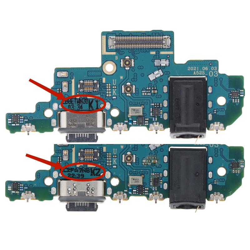 Charging Port Board For Samsung Galaxy A52s 5G K2 Version Premium