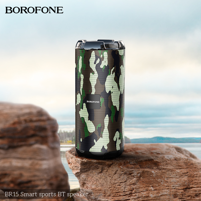 BOROFONE BR15 Portable Bluetooth Smart Sports BT Speaker Red