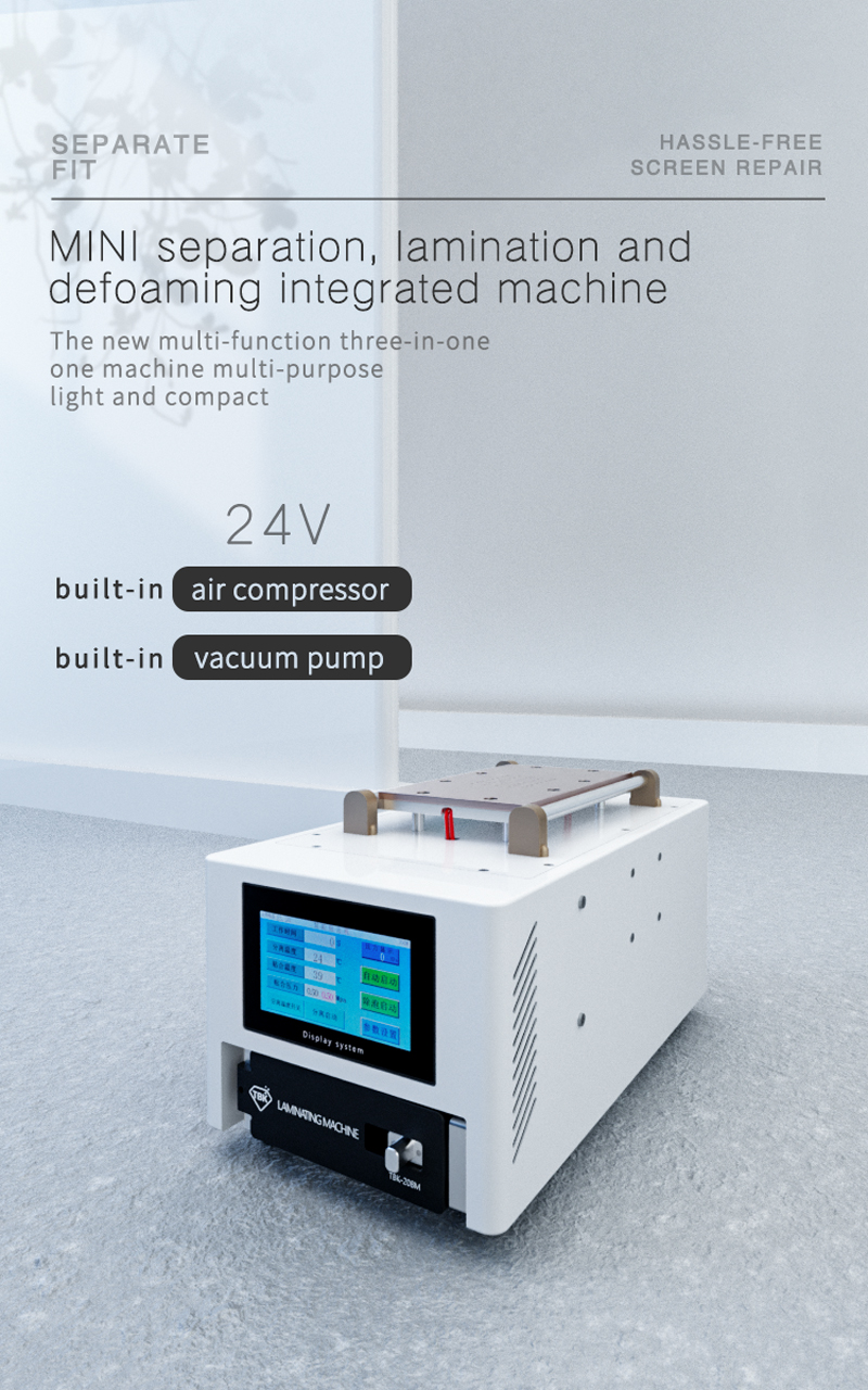 Bonding Defoaming Integrated Machine TBK 208M Mini Separation Lamination and Defoaming Integrated Machine ...