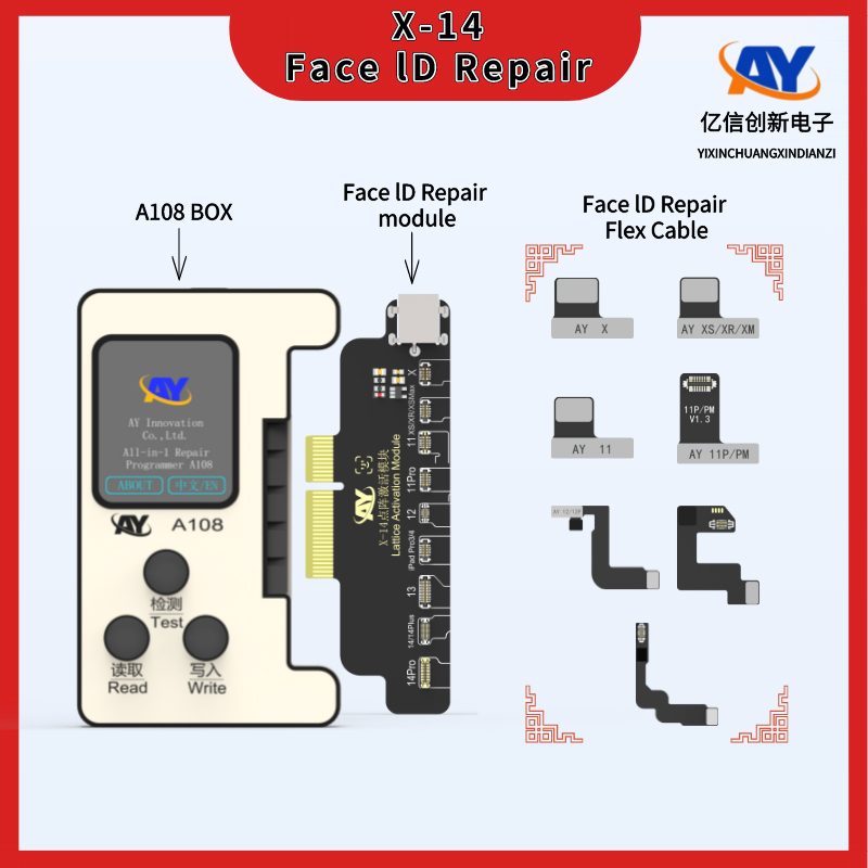 AY A108 Multi-function Repair Programmer with Face ID Lattice AY A108 Multi-function Repair Programmer with Face ID Lattice