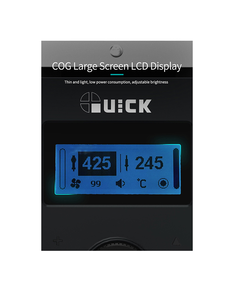 QUICK100-15S - Quick - Solder Pot, LCD Display, 100 °F Min Temperature