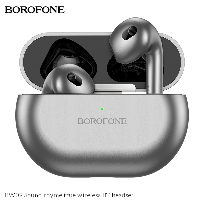 BOROFONE BW09 Sound Rhyme True Wireless Bluetooth Earphone Black