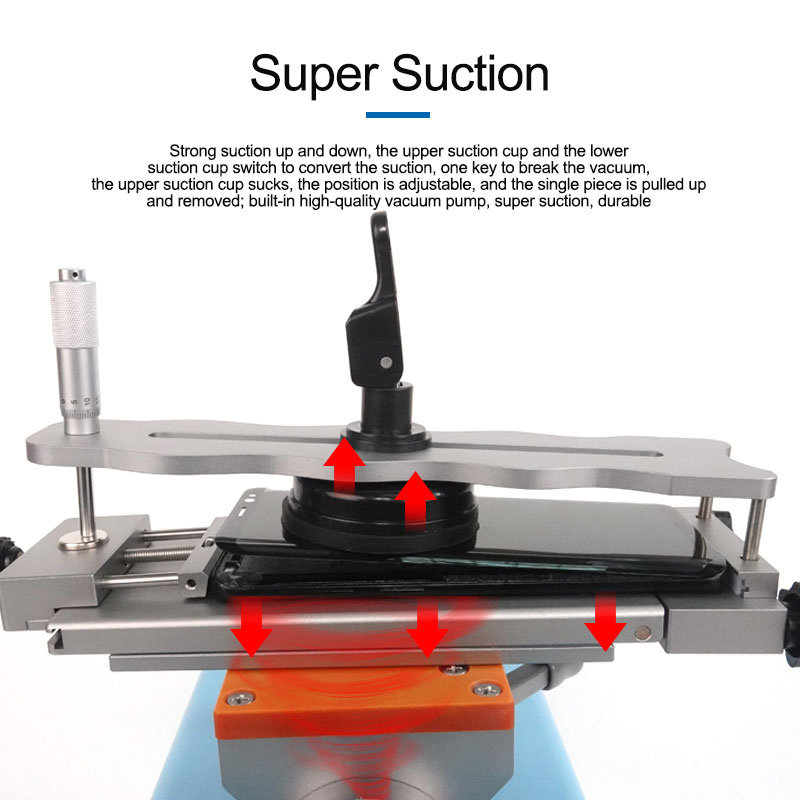 SUNSHINE S-918F Plus Multifunctional Curved Screen Separator 220V EU Adapter