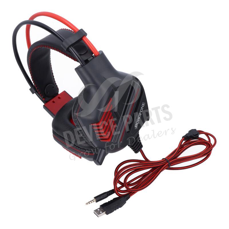 BOROFONE BO101 Wired Headphones Red