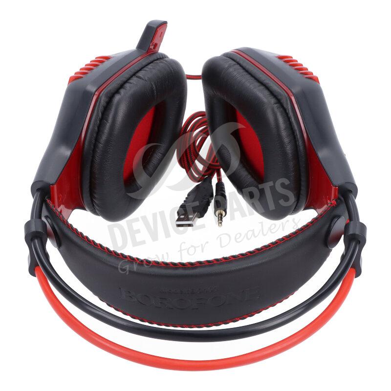 BOROFONE BO101 Wired Headphones Red