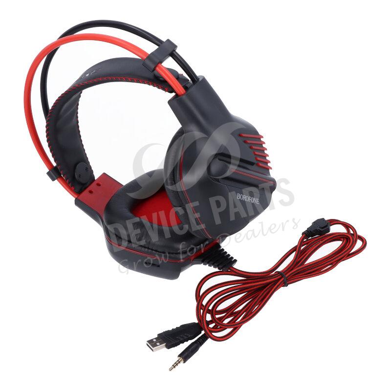 BOROFONE BO101 Wired Headphones Red