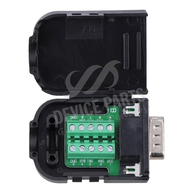 COM(Male) 9 Pin Breakout Terminals Solder-Free Plug