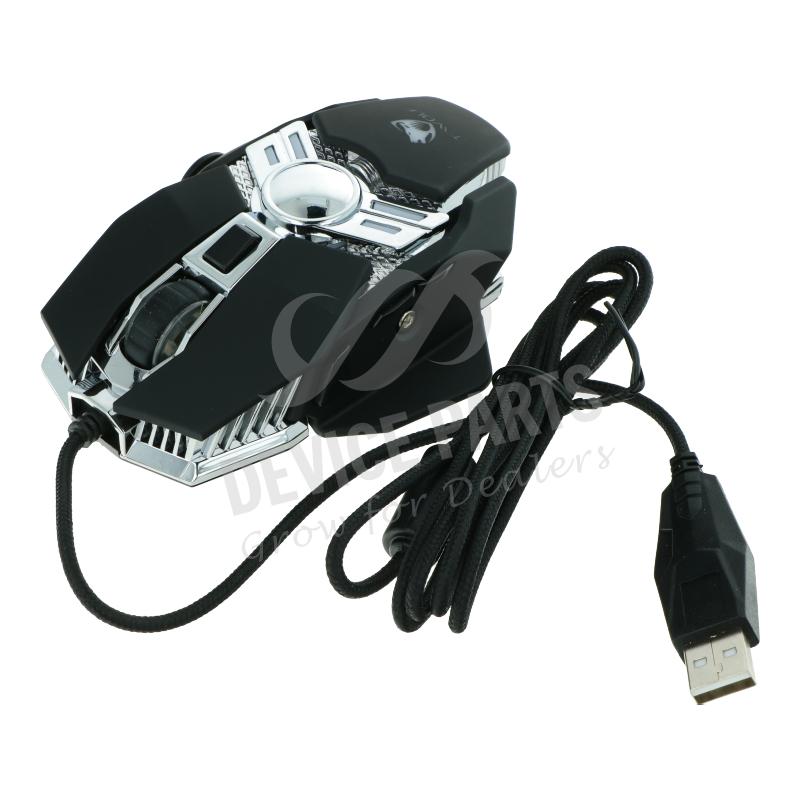 T-Wolf V10 USB E-Sports Gaming Mouse Black