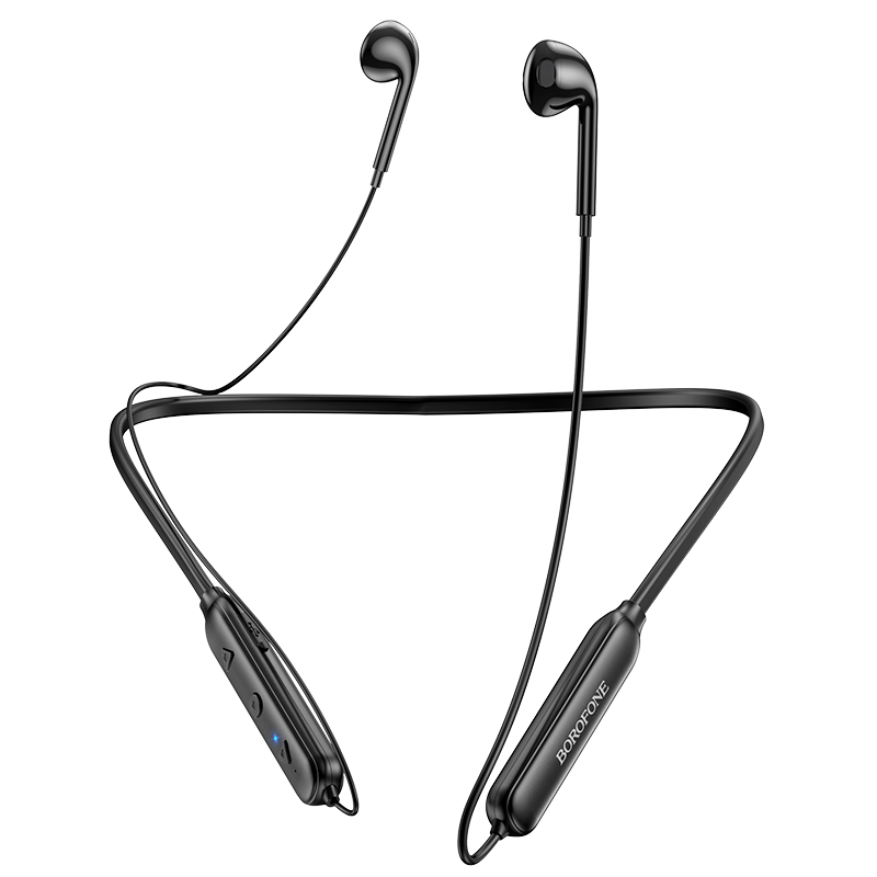 BOROFONE BE52 Wireless Neckband Bluetooth Earphone Black