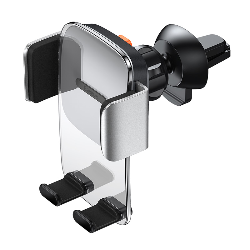 Baseus Easy Control Clamp Car Mount Holder Air Outlet Version Silver