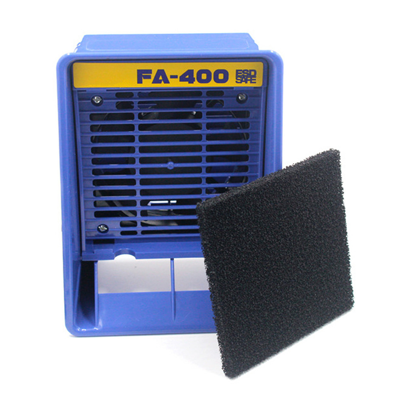 FA-400 Soldering Iron Smoke Absorber Fume Extractor Smoking Sponge Air Filter UK 