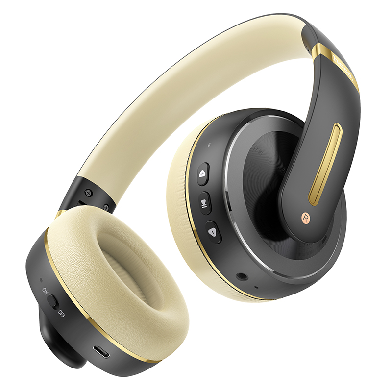 HOCO W34 Charming Wireless Bluetooth Headset Black