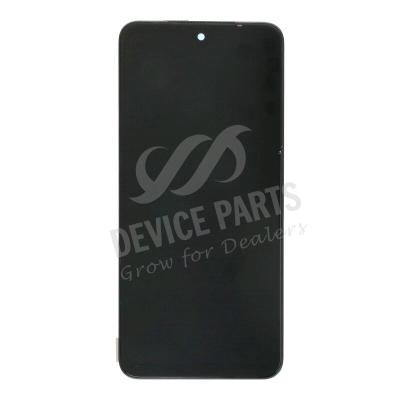 Screen Replacement With Frame for Xiaomi Redmi Note 10S Black KD HQ