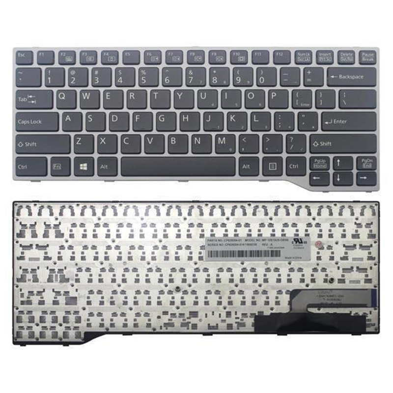 Keyboard without Backlight & Pointstick for Fujitsu Lifebook U745