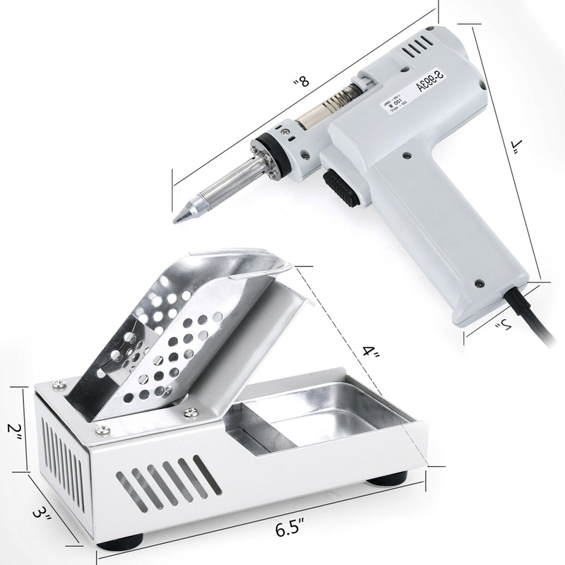 S993A 100W Electric Vacuum Desoldering Pump Solder Sucker Gun 220V EU