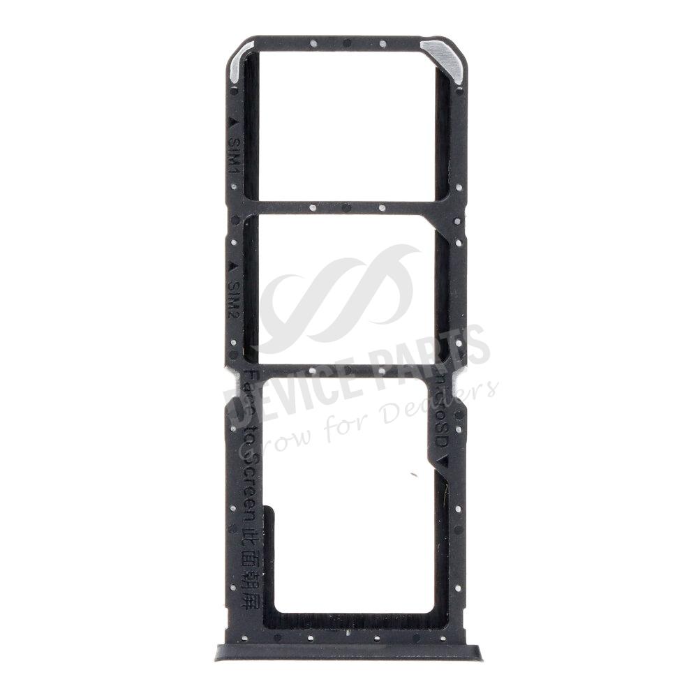 OEM OPPO A16 / A16s SIM Card Tray Holder - Black - CPH2269 CPH2271 Replacement