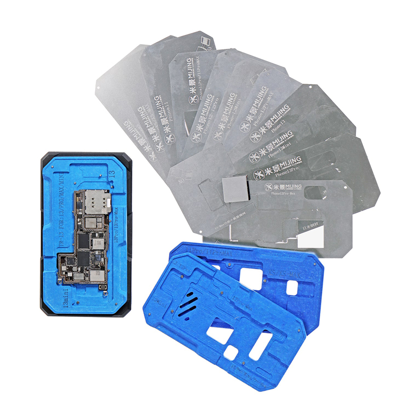 JC Aixun Fixture for Iphone X-11Pro Max Middle Layer Motherboard Reballing Kit 