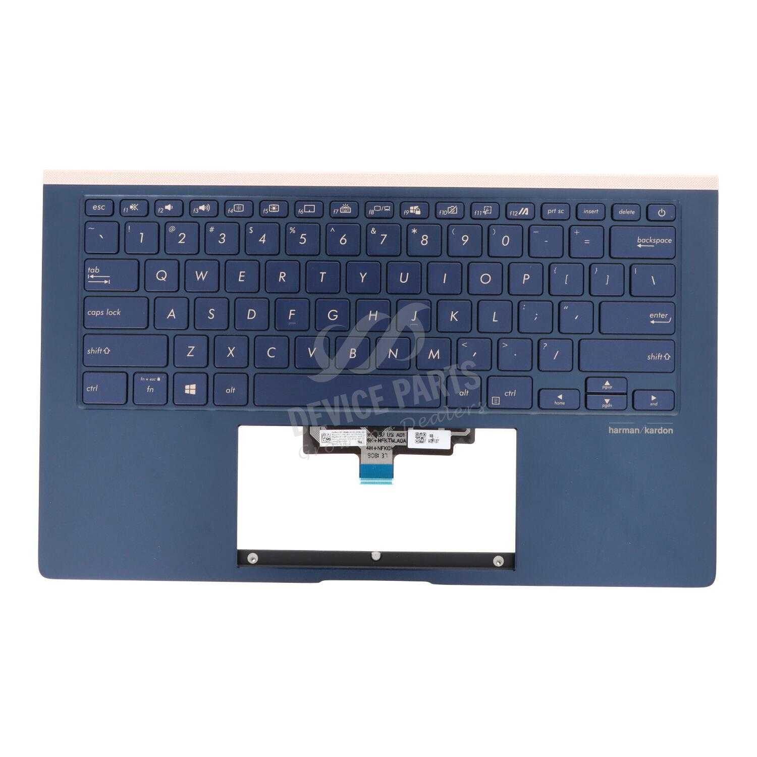 Top Case + Keyboard for Asus UX434F/UX434FL/UX434FLC US Version Dark ...