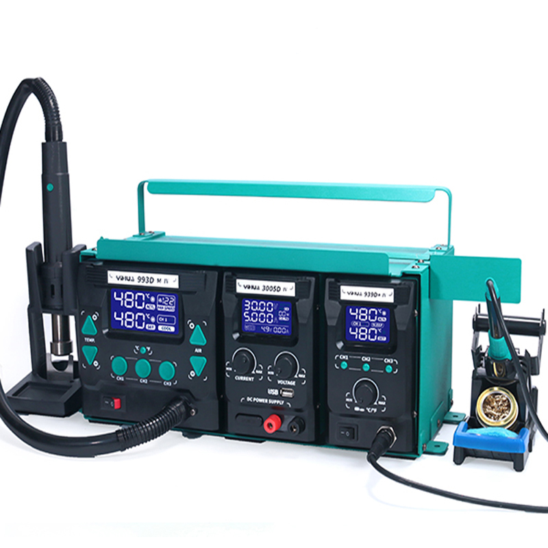 YIHUA 813 3 in 1 Intelligent Hot Air Desoldering Table Mobile Phone