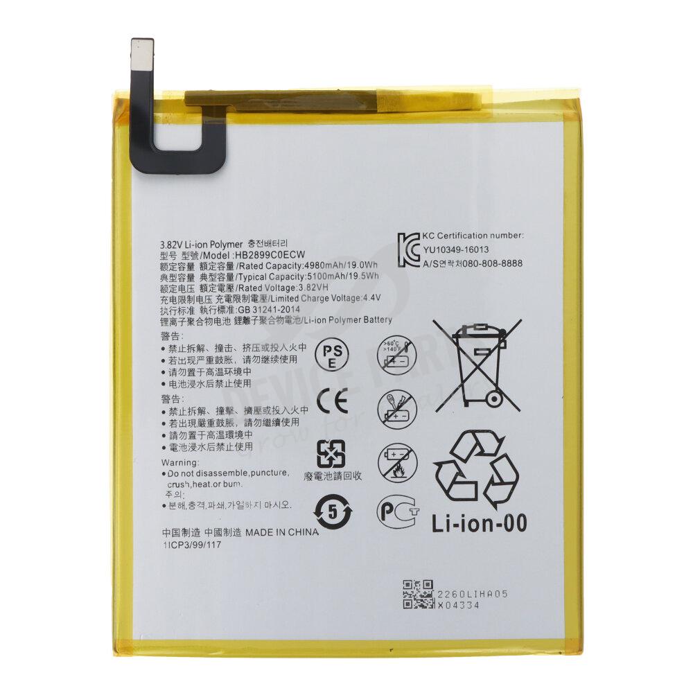 HB2899C0ECW 4980mAh Battery + Battery Adhesive for Huawei MatePad T 10 OEM