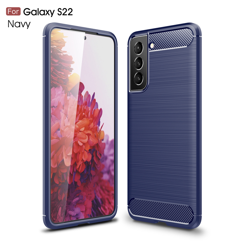Samsung Galaxy S24 Ultra Brushed TPU Case - Carbon Fiber