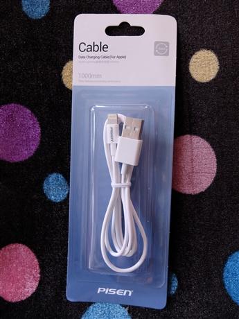 1M Pisen Data Transmit and Charging Cable for iPhone 6 5S iPad Air 2(with Package)