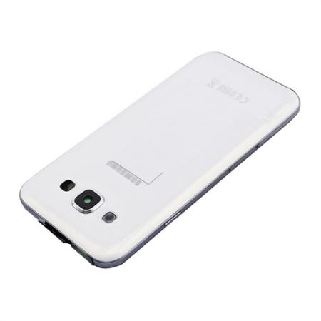 Battery Door with Middle Frame for Samsung Galaxy E5 E500 White